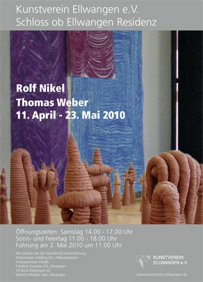 Plakat Ausstellung Nikel-Weber