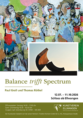 Plakat Balance trifft Spectrum